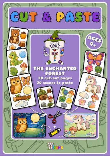 Cover · Tibumo : The Enchanted Forest · Cut & paste · English