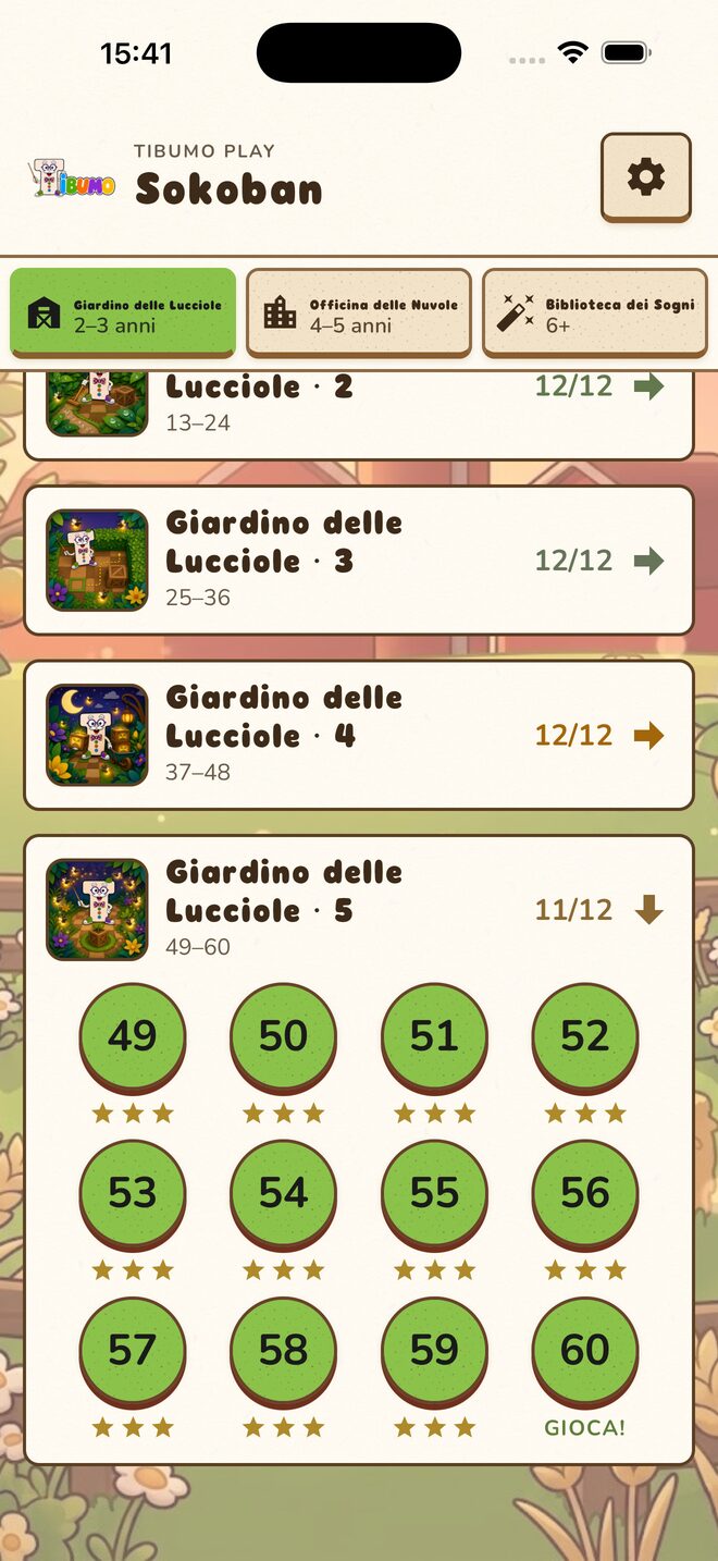 Menu del Giardino delle Lucciole