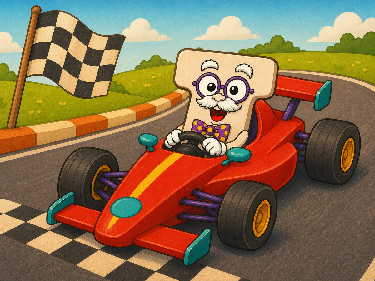Racing world with the official Tibumo mascot